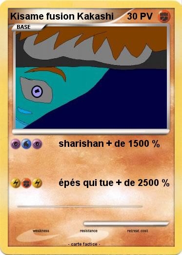 Pokemon Kisame fusion Kakashi