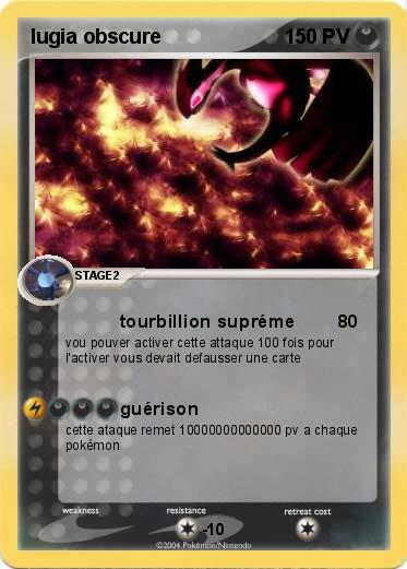 Pokemon lugia obscure