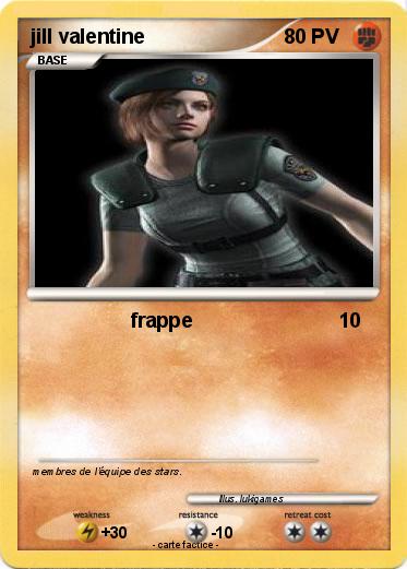 Pokemon jill valentine