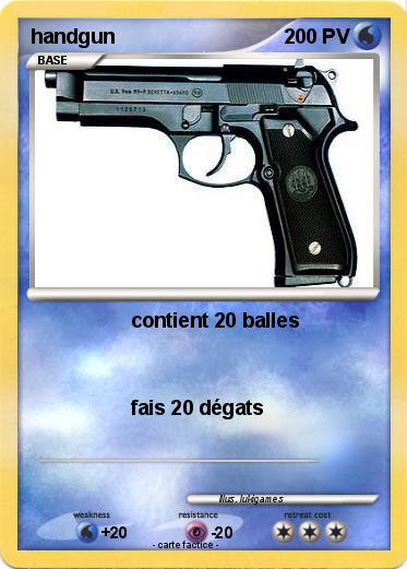 Pokemon handgun