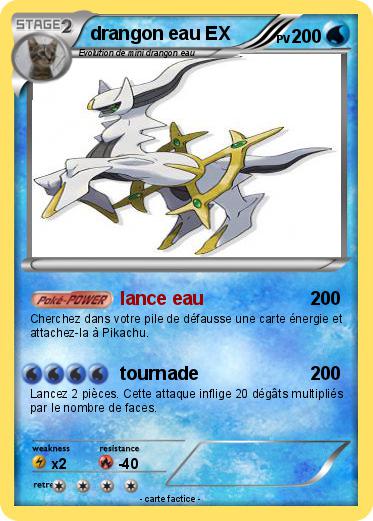 Pokemon drangon eau EX