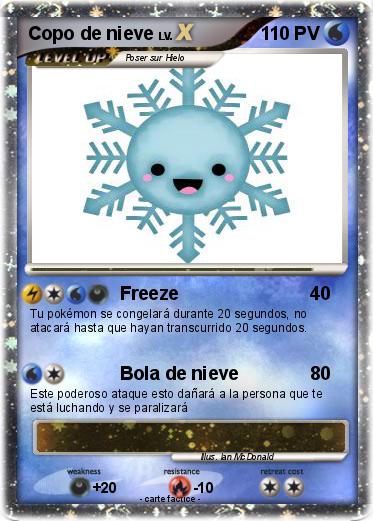 Pokemon Copo de nieve