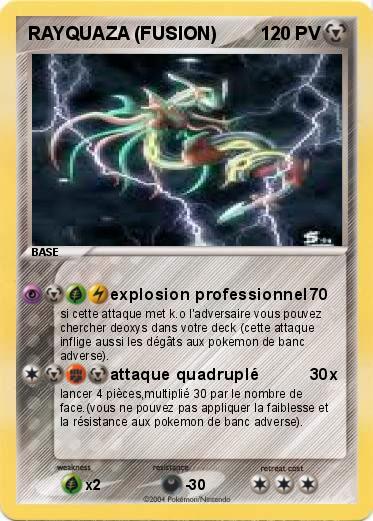 Pokemon RAYQUAZA (FUSION)