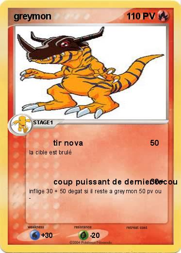 Pokemon greymon