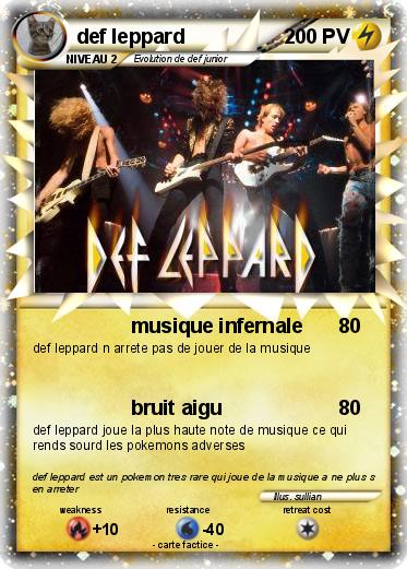 Pokemon def leppard