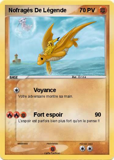 Pokemon Nofragés De Légende