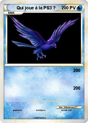 Pokemon Qui joue à la PS3 ?