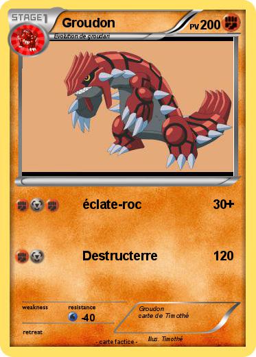 Pokemon Groudon