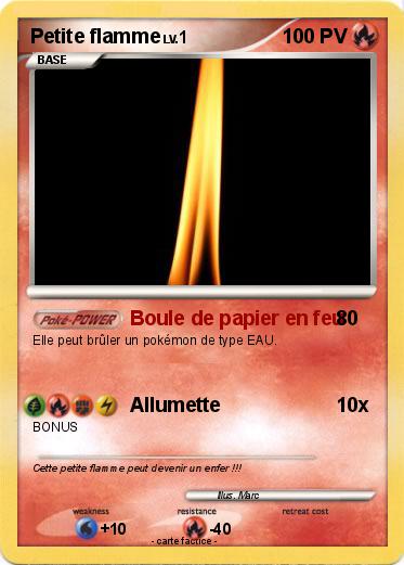 Pokemon Petite flamme