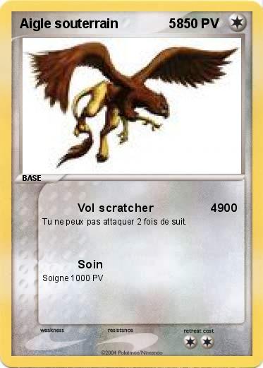 Pokemon Aigle souterrain              58