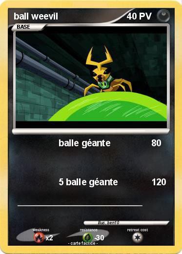 Pokemon ball weevil