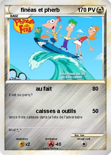 Pokemon finéas et pherb
