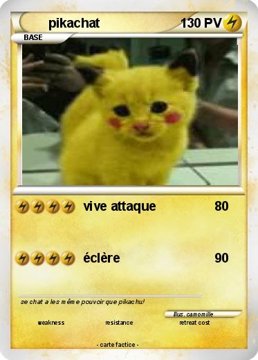 Pokemon pikachat