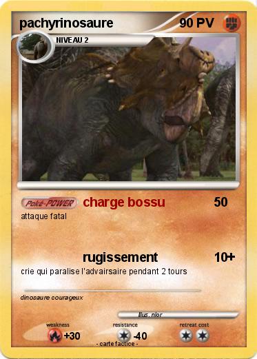 Pokemon pachyrinosaure