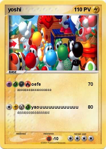 Pokemon yoshi