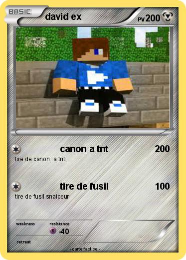 Pokemon david ex