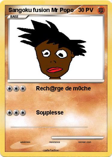 Pokemon Sangoku fusion Mr Popo
