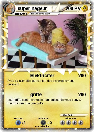 Pokemon super nageur