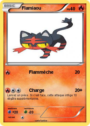 Pokemon Flamiaou