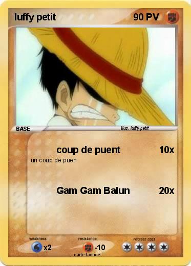Pokemon luffy petit