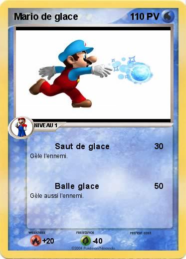 Pokemon Mario de glace