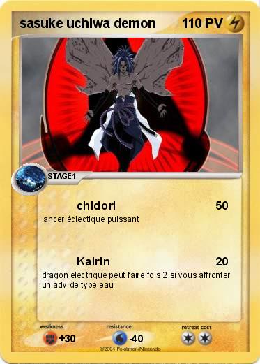 Pokemon sasuke uchiwa demon