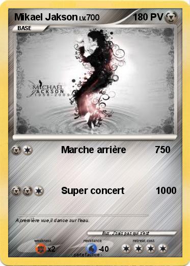 Pokemon Mikael Jakson