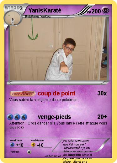 Pokemon YanisKaraté