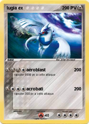Pokemon lugia ex