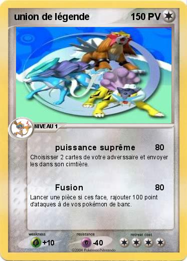 Pokemon union de légende
