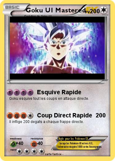 Pokemon Goku UI Mastered