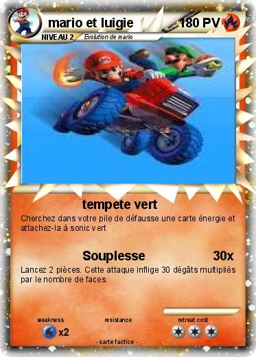 Pokemon mario et luigie