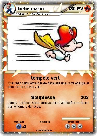 Pokemon bébé mario