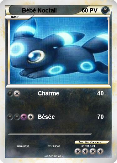 Pokemon Bébé Noctali