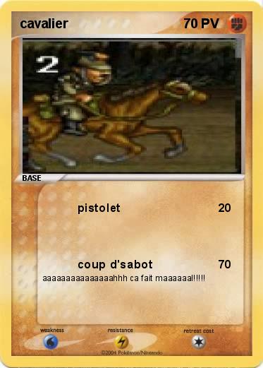 Pokemon cavalier