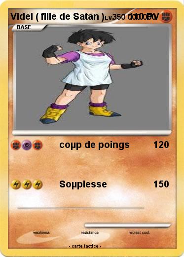 Pokemon Videl ( fille de Satan )