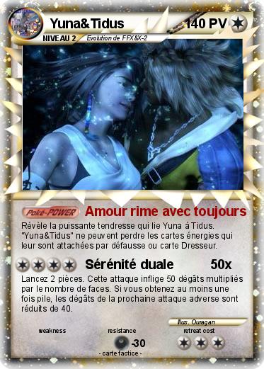Pokemon Yuna&Tidus