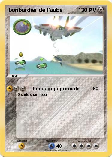 Pokemon bonbardier de l'aube