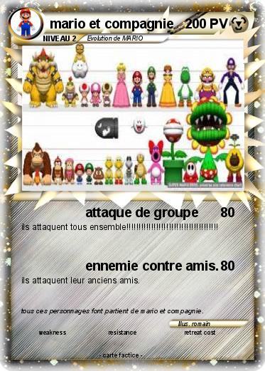 Pokemon mario et compagnie