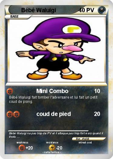 Pokemon Bébé Waluigi