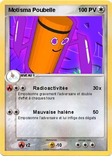Pokemon Motisma Poubelle