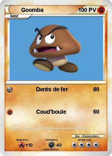 Pokemon Goomba