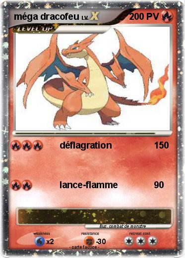 Pokemon méga dracofeu