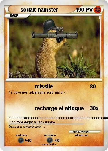 Pokemon sodalt hamster