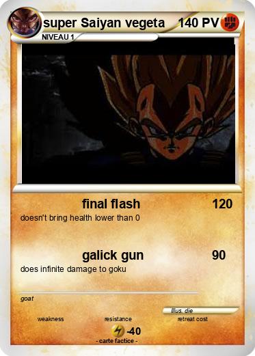 Pokemon super Saiyan vegeta