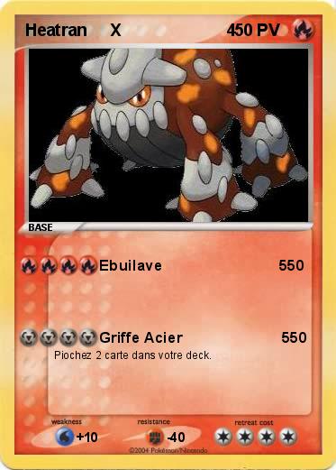 Pokemon Heatran     X                       4
