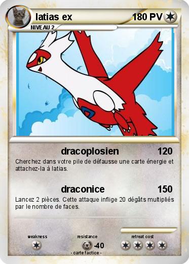 Pokemon latias ex