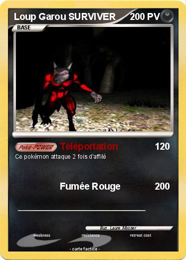 Pokemon Loup Garou SURVIVER