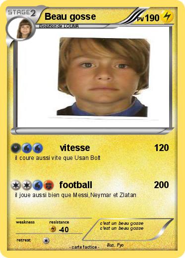 Pokemon Beau gosse