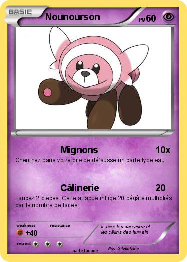 Pokemon Nounourson